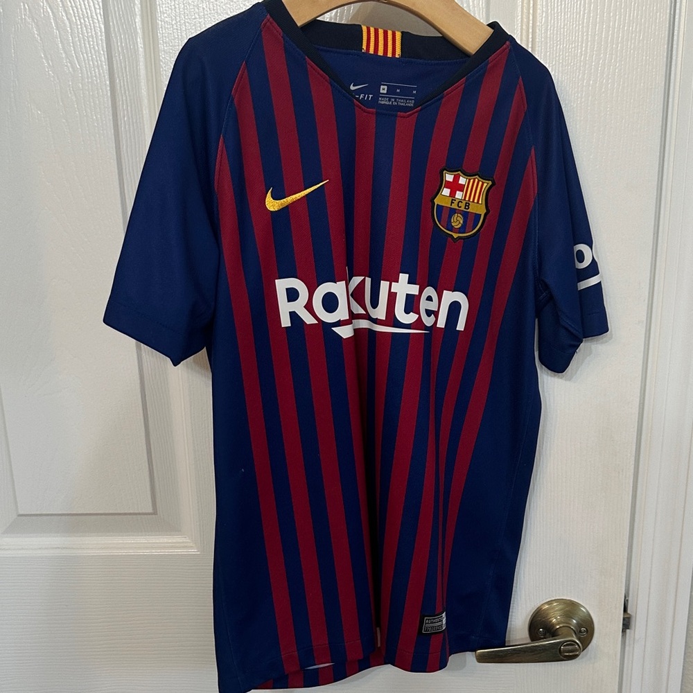 Nike Kids FC Barcelona Blue and Red Jersey
